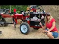 Incredible LOG SPLITTER Wolfe Ridge Not your typical splitter