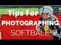 Photographing Softball