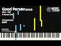 해찬 HAECHAN (NCT) – Good Person (2022) Piano Tutorial EASY (좋은 사람 (2022) / Friends OST)