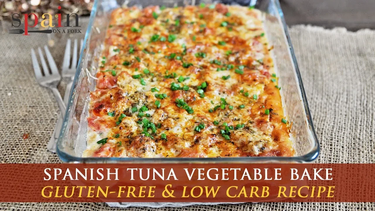 Spanish Tuna Vegetable Bake - Pastel de Atun y Verdudas Recipe