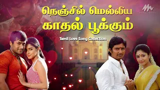 நெஞ்சில் மெல்லிய காதல் பூக்கும் | PLAYLIST | Tamil Love Song Collection