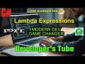 Lambda EXPRESSIONS The Game Changer for Modern Developers
