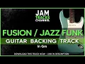 Fusion / Jazz Funk Guitar Backing Track in Gm