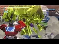 All Autobots vs The Constructicons remake Transformers DEVASTATION