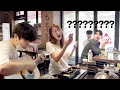 Download Lagu Customers React When A Girl Sings Very High Notes(MAKTUB - To You My Light) [ENG CC]