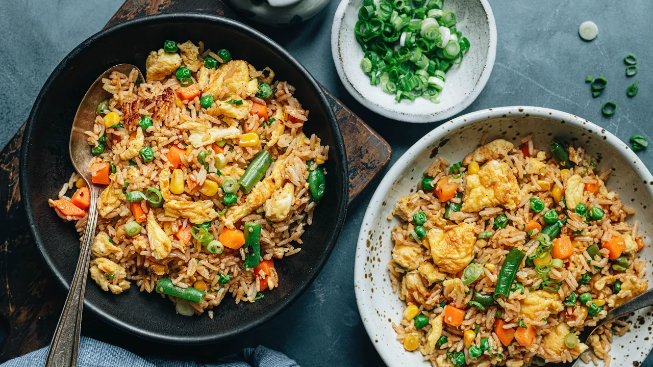 Vegetable Fried Rice () Recipe