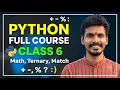 Python full course for beginners in Telugu Ternary Match Augmented Math