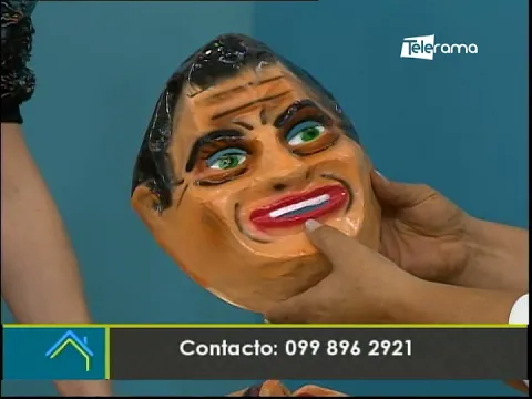 ¿Cómo se realizan las caretas tradicionales de cartón?