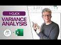 SUPERFAST Variance Analysis with Power Query Dynamic Arrays in Excel
