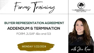 Understanding Buyer Representation Agreements Addendum Form 41a and Termination Form 53