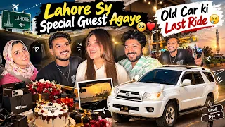 Lahore Se Special Guest Aa Gaye 🥹❤️ | Old Car Ki Last Ride 🥲 | @RabeecaKhan |