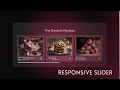 Responsive Slider with Scrollbar HTML CSS Swiper JS