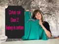 Cirkelrok deel 2  Beleg in rok zetten en zomen