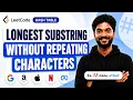 3 Longest Substring Without Repeating Characters HashTable Playlist