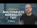 Mardia s Multivariate Normality Test in Mplus