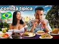 TRYING TYPICAL BRAZILIAN FOOD