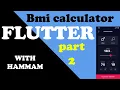 Building a BMI Calculator App with Flutter Step-by-Step Guide part 2