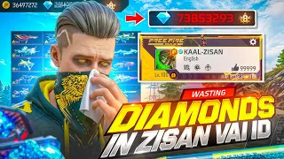 I Wasted 3,00,000 Diamonds on Zisan Vai ID 😱 – Garena Free Fire