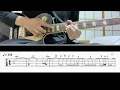 [TAB譜] ワインレッドの心(安全地帯) Gt solo [ギター]