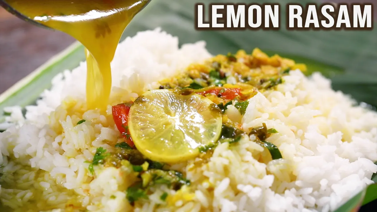 Tasty Lemon Rasam Recipe   Quick Lunch Recipe   Rasam Without Rasam Powder   Rasam Sadham Rasam Rice