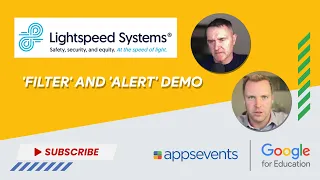 Lightspeed Filter and Alert Demo