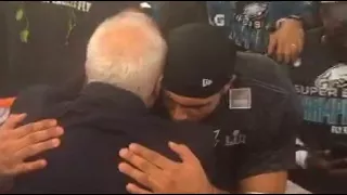 eagles players sing meek mills dreams and nightmares in post super bowl locker room celebration