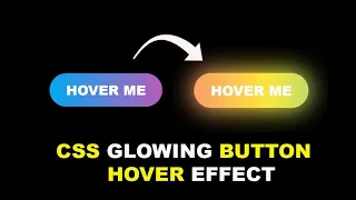 CSS Glowing Button Hover Effect Jelly Coder