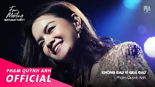Không đau vì quá đau