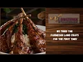 Trying the Viral Parmesan Crusted Lamb Chops at Longhorns