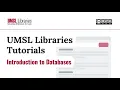 Intro to Databases