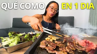 Qué Como en 1 DÍA 😍 | Arroz con Salmón, Cookies de Matcha (fail), BBQ Coreana Casera...