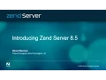 Introducing Zend Server 8 5