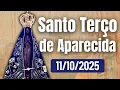 Download Lagu TERÇO DE APARECIDA HOJE - 11/10/2025 | MISTÉRIOS GOZOSOS | SANTO TERÇO DE NOSSA SENHORA APARECIDA