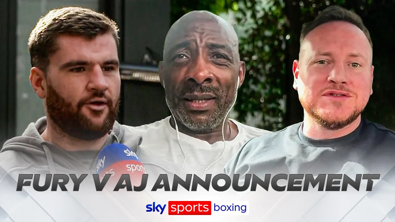 Nelson, Fisher & Groves REACT to Tyson Fury v Anthony Joshua fight announcement in Cardiff