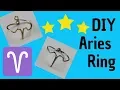 Download Lagu DIY Aries Ring Tutorial ♈ Zodiac March 21-April 19