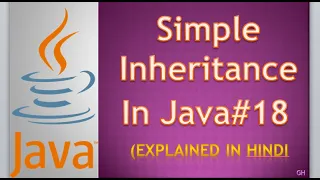 Simple Inheritance in java Part-4 In Hindi