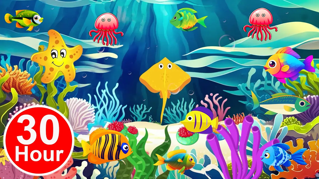 sleep ocean waves sounds for deep sleeping, relaxing music for kids, under water fish swim #006 sleep ocean waves sounds for deep sleeping, relaxing music for kids, under water fish swim #006