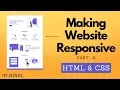 How to Make Website Responsive Part - 6