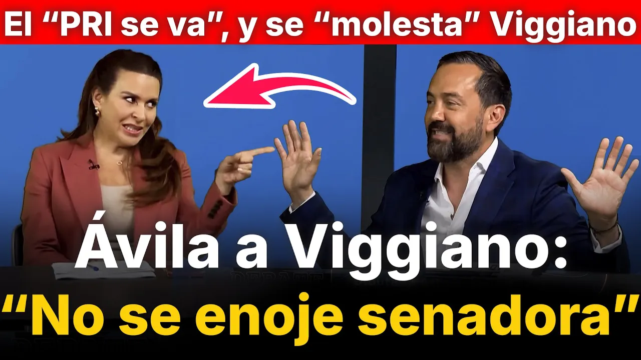 Arturo Ávila y Carolina Viggiano se tiran de todo en debate por pobreza en México