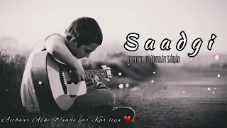 zikr ek bewafa aur sitam gar ka tha saadgi nusrat fateh ali khan