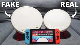 New knock-off drum is BIGGER than the original IINE Risecon tatacon review for Taiko no Tatsujin