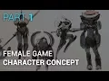 Female Game Character Concept PART 1