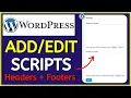 How to FREE Header Footer Scripts in WordPress 2024