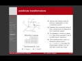 Lecture1 part4 Introduction to Coordinate transformations