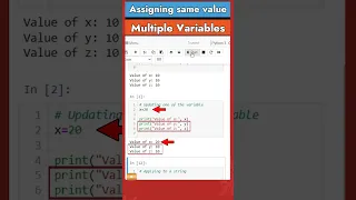Assigning Same Value to Multiple Variables Py Fundamentals - 3