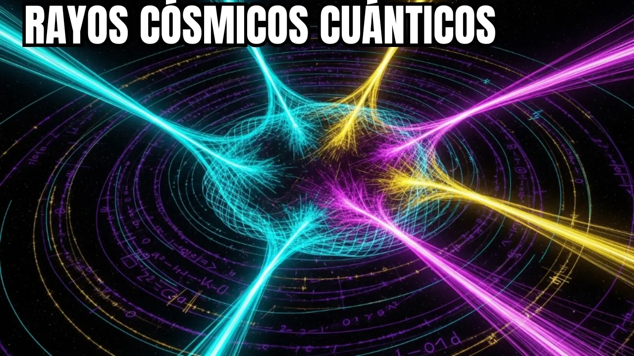 RAYOS CÓSMICOS CUÁNTICOS: Balas del espacio que desafían las leyes de la física
