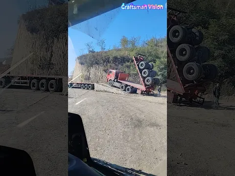 Folding Hydraulic Flatbed Trailer | Stacked Long-Distance Transportation Solution