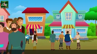 البائع الطماع The Greedy Milkman Story In Arabic ArabianFairyTales 