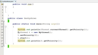 321 getPriority and setPriority Method in Java Programming Hindi