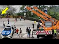 Download Lagu TERJEPIT., KEPALA KORBAN HANCUR !!! Bos Besar Kirim Crane Raksasa, Penuh Drama Butuh 4 Jam Evakuasi